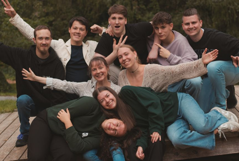 Das Jahresteam beim GZA Das Jahresteam beim GZA
